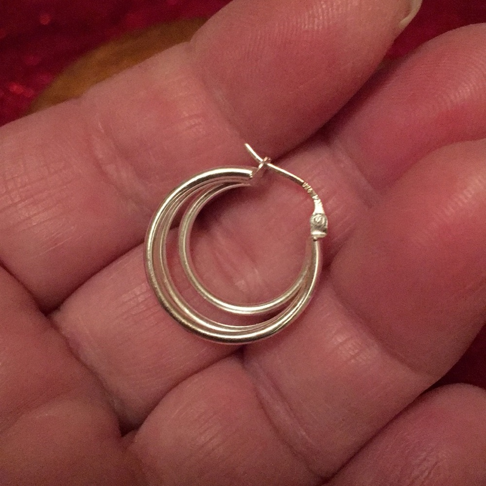 Adorable sterling silver earrings - Picture 2 of 4